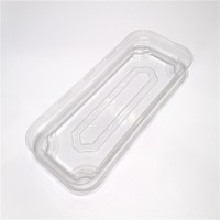 Disposable Clear PET Lid for 230ML Sushi Tray