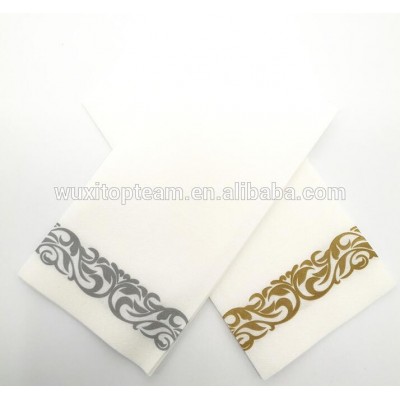 Guest towel disposablelinen feel guest towels for wedding and party