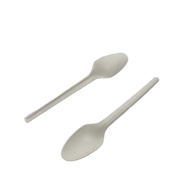 Disposable Biodegradable Cutlery PLA Dessert Spoons Small Spoon